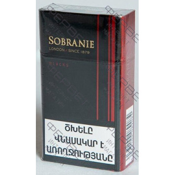 Сигареты Sobranie London Compact Blacks