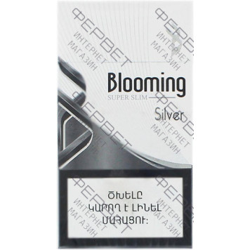 Сигареты Blooming Super Slim Silver